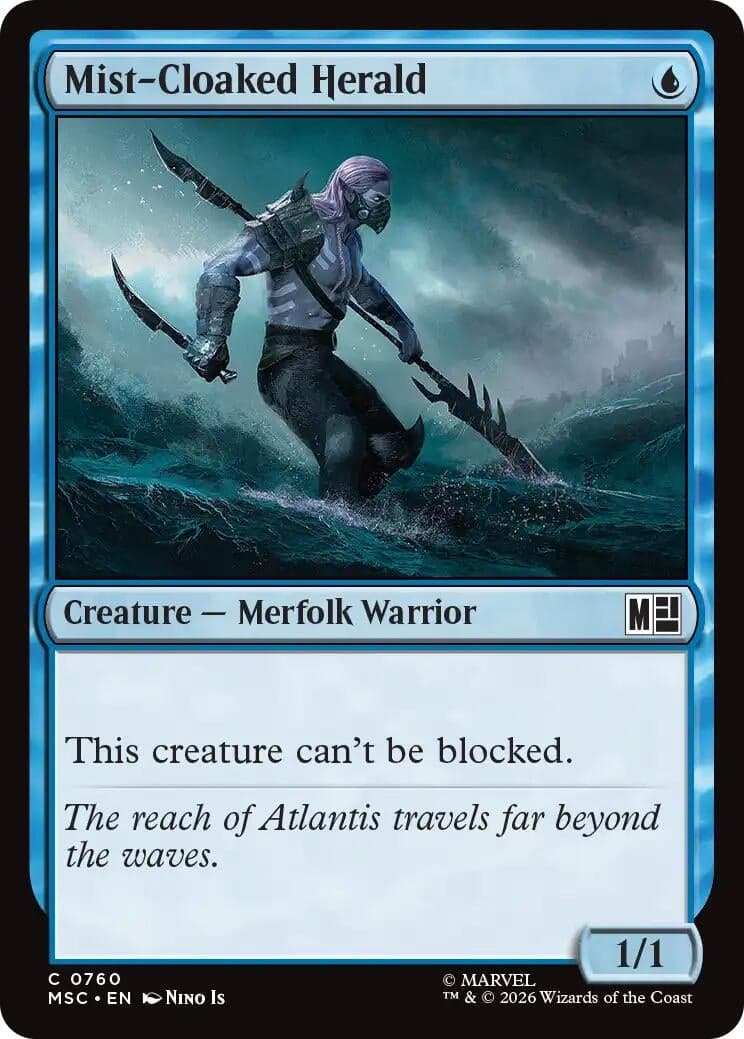 Mist-Cloaked Herald (760) (Commander: Marvel Super Heroes) (MSC)