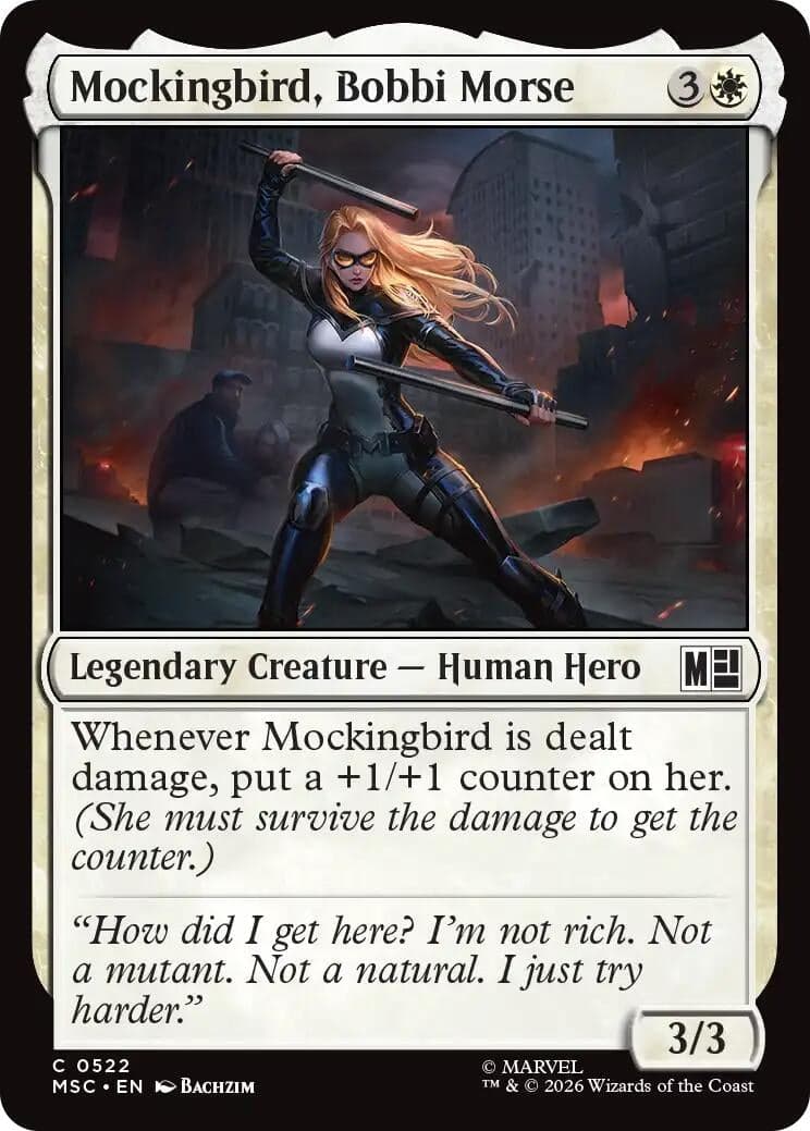 Mockingbird, Bobbi Morse (0522) (522) (Foil) (Commander: Marvel Super Heroes) (MSC)