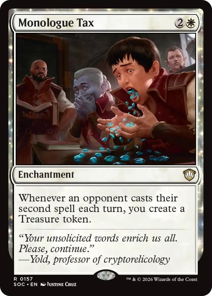 Monologue Tax (157) (Commander: Secrets of Strixhaven)