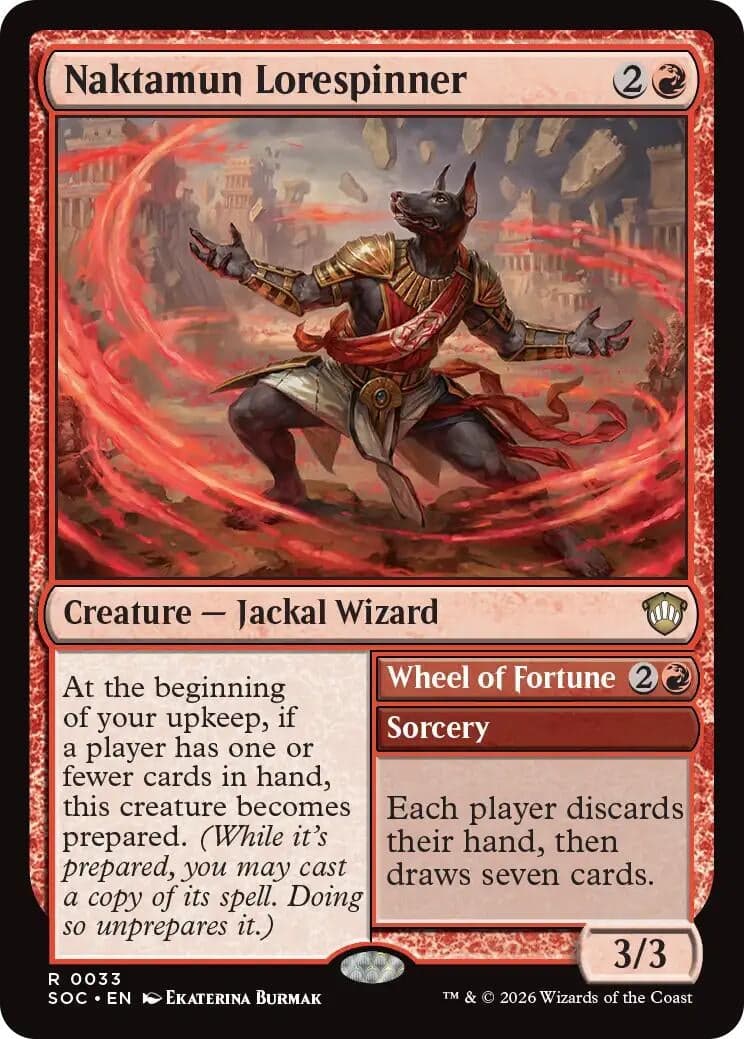 Naktamun Lorespinner (33) (Commander: Secrets of Strixhaven)