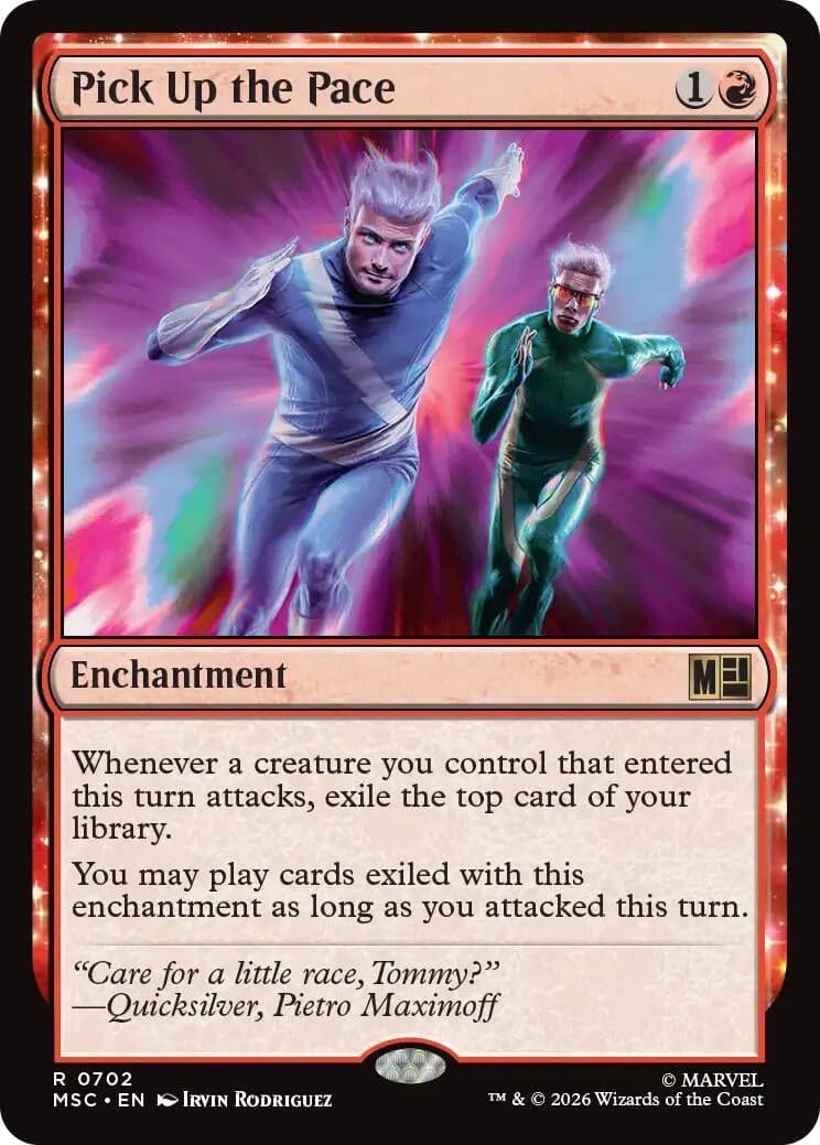 Pick Up the Pace (702) (Commander: Marvel Super Heroes) (MSC)