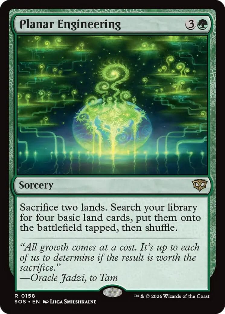 Planar Engineering (158) (Foil) (Secrets of Strixhaven)