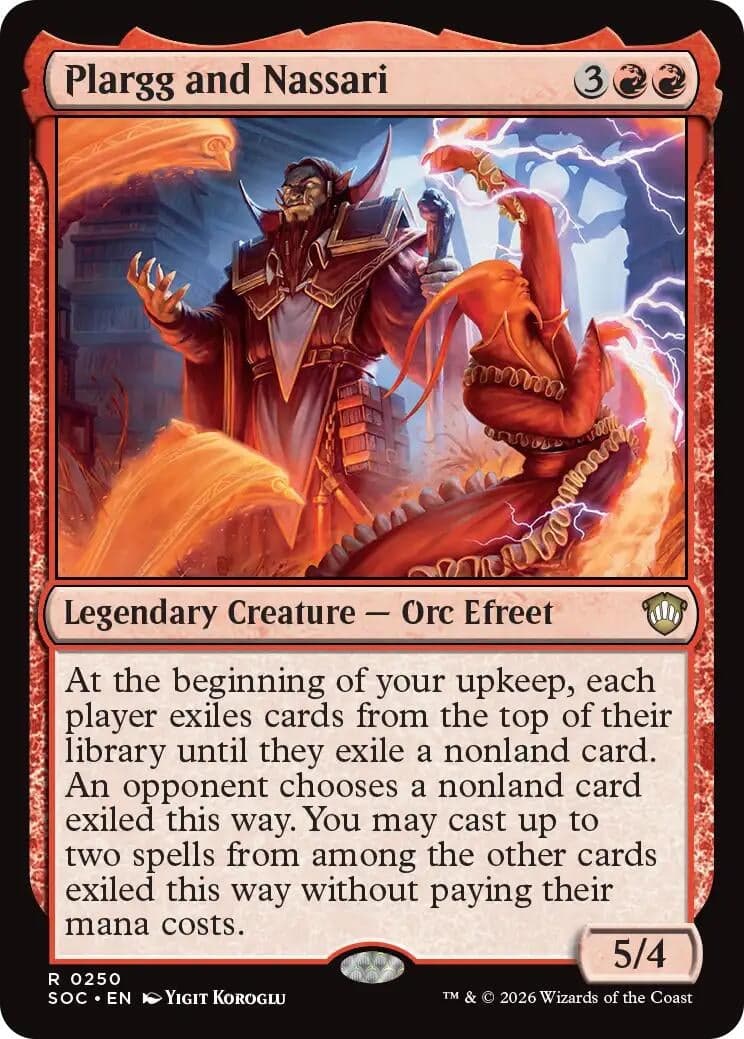 Plargg and Nassari (250) (Commander: Secrets of Strixhaven)