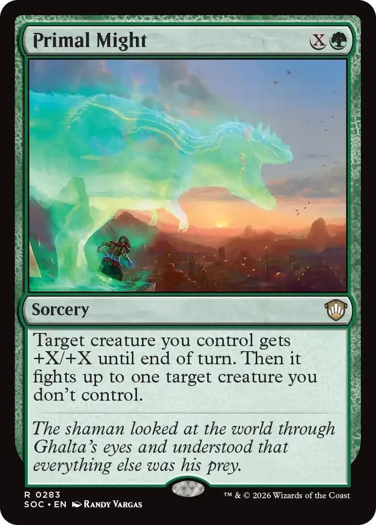 Primal Might (283) (Commander: Secrets of Strixhaven)