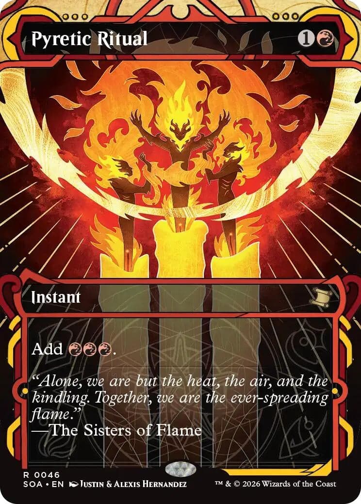 Pyretic Ritual (46) (Foil) (Secrets of Strixhaven: Mystical Archive)