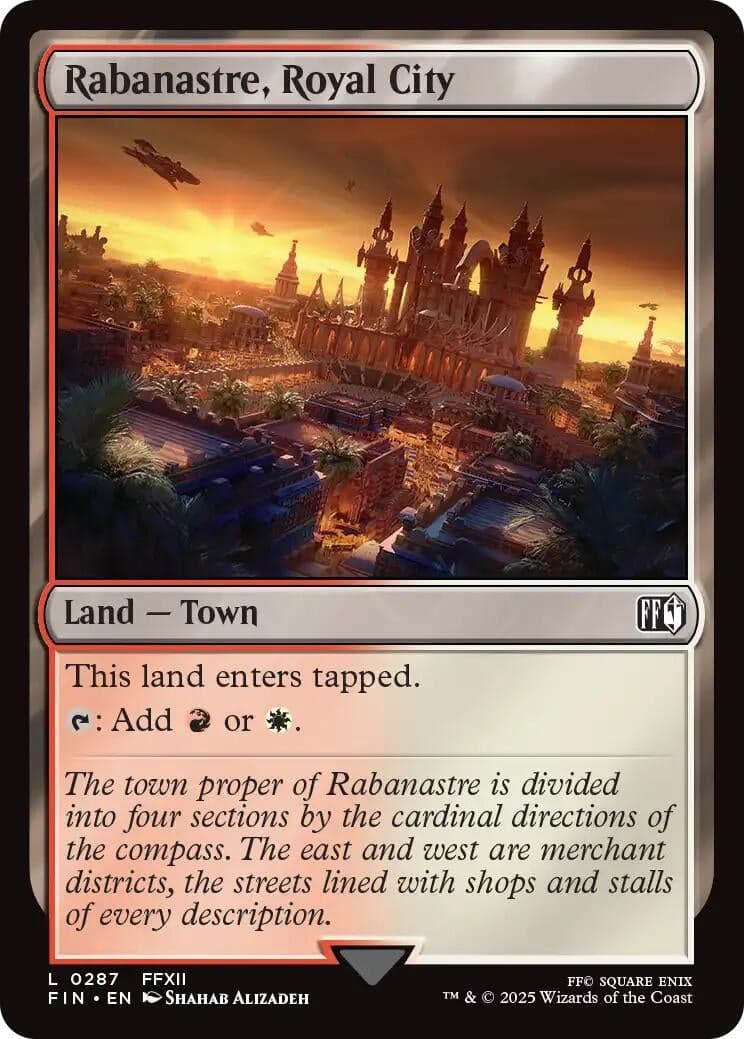 Rabanastre, Royal City (287) (Foil) (FINAL FANTASY)