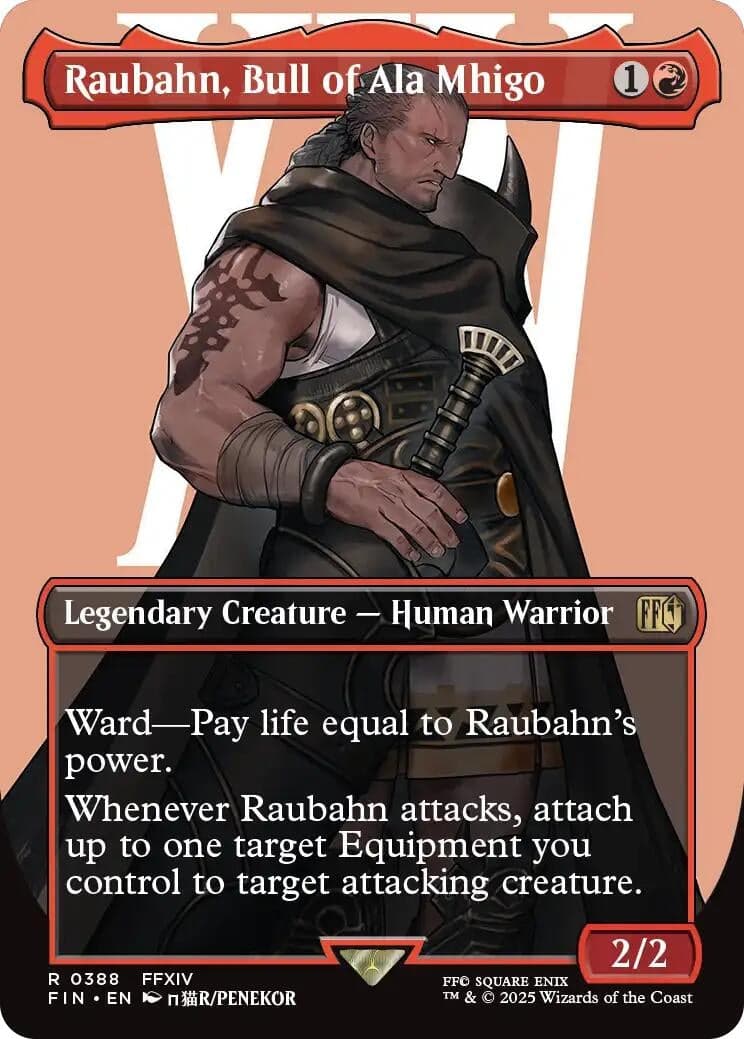 Raubahn, Bull of Ala Mhigo (Borderless) (388) (FINAL FANTASY)
