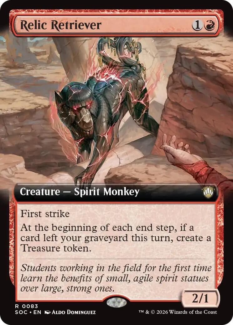 Relic Retriever (Extended Art) (83) (Commander: Secrets of Strixhaven)