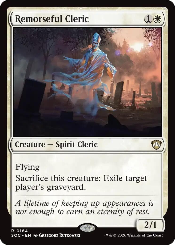 Remorseful Cleric (164) (Commander: Secrets of Strixhaven)