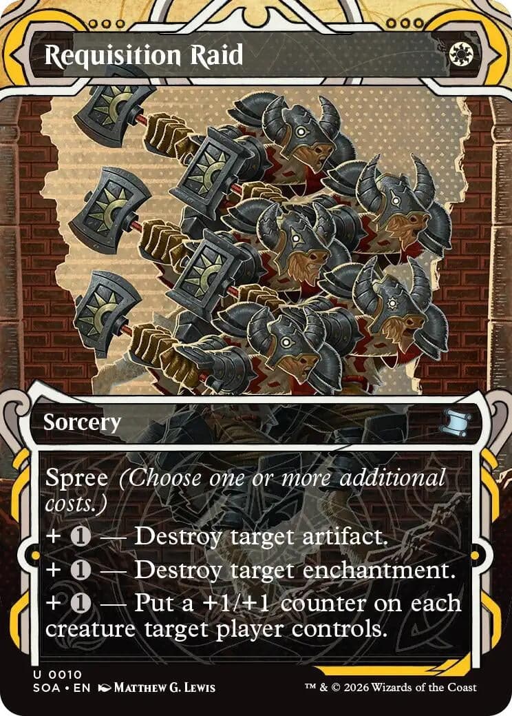Requisition Raid (10) (Foil) (Secrets of Strixhaven: Mystical Archive)