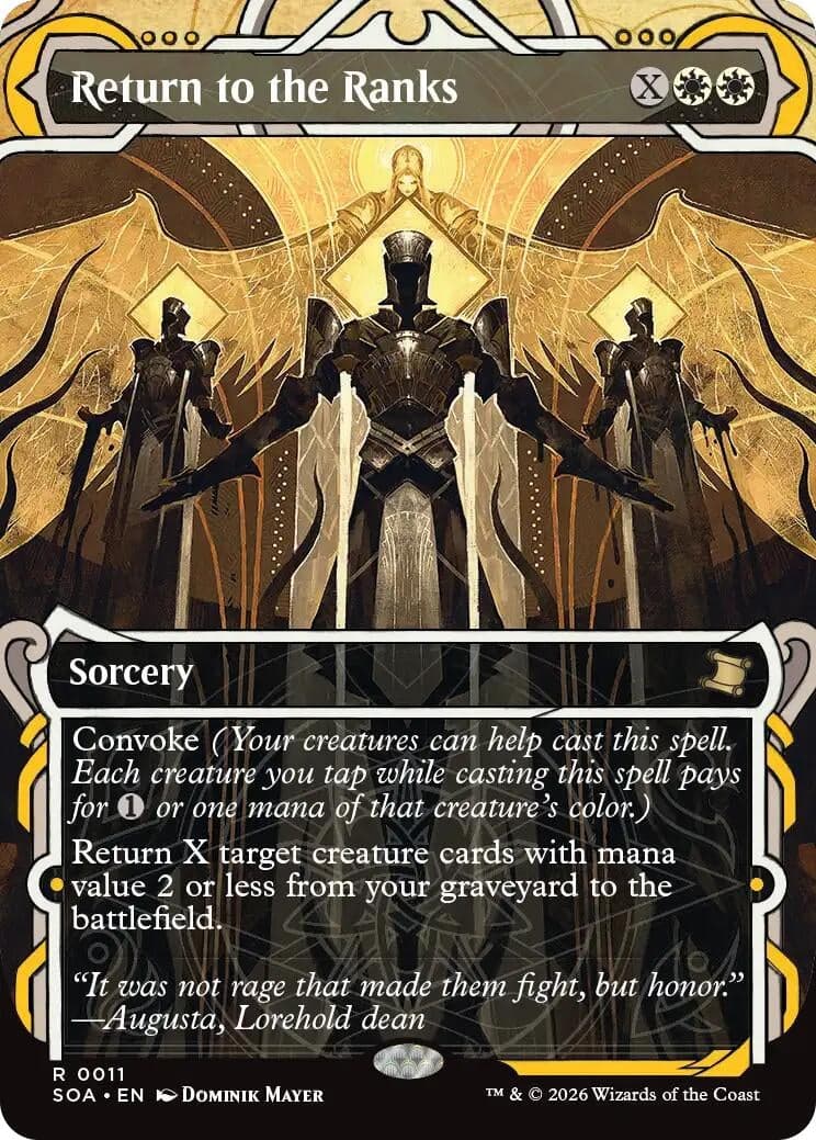 Return to the Ranks (11) (Foil) (Secrets of Strixhaven: Mystical Archive)