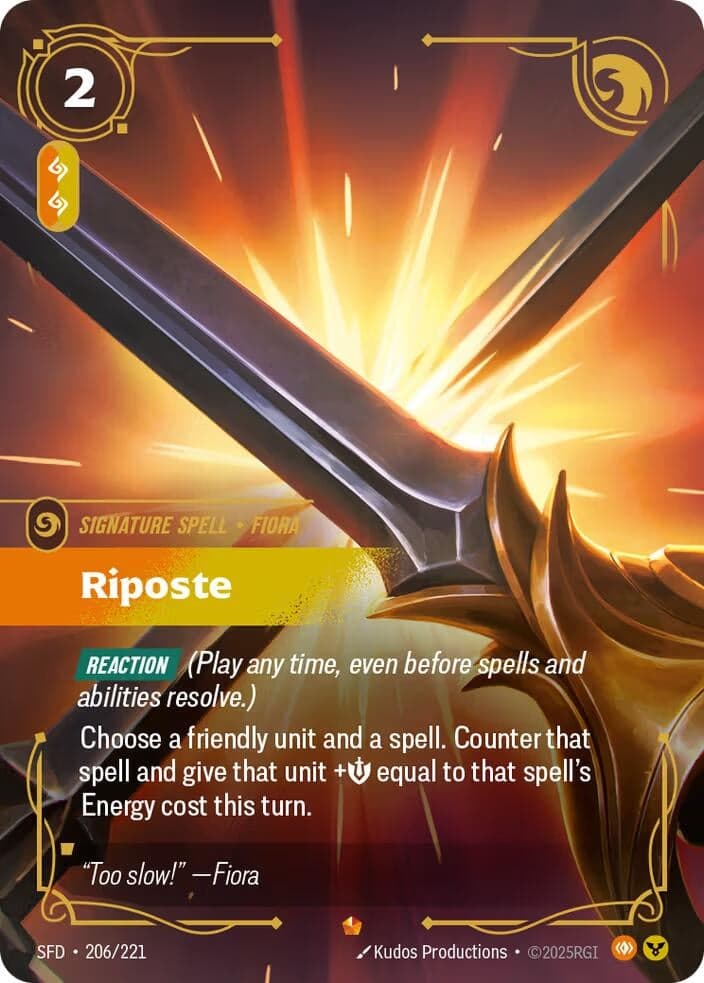 Riposte (206/221) (Foil) (Spiritforged)
