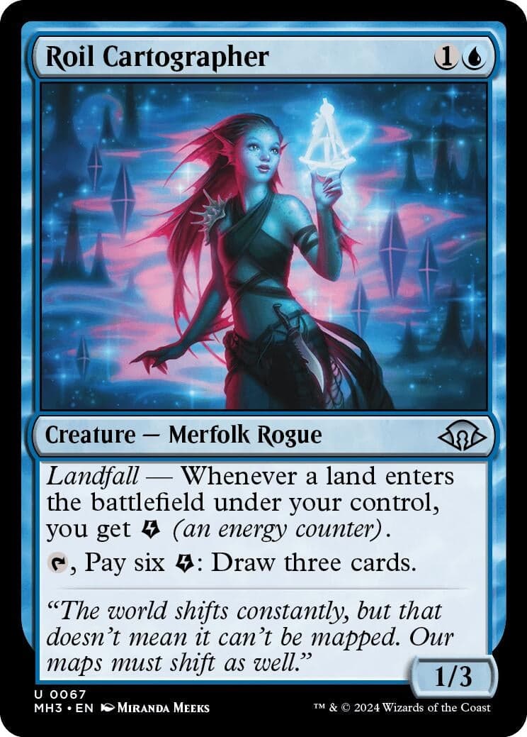 Roil Cartographer (67) (Foil) (Modern Horizons 3)